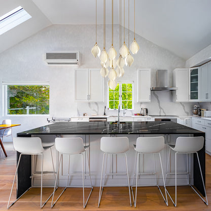 Ceramic Bloom Chandelier