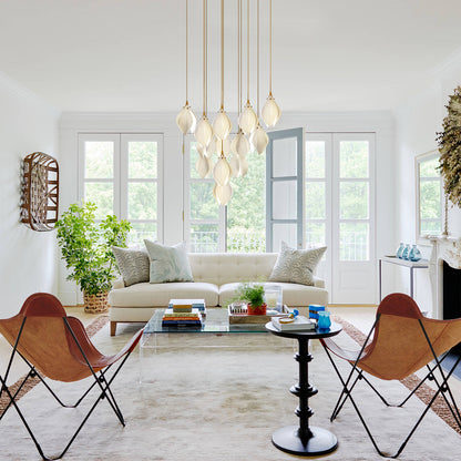 Ceramic Bloom Chandelier