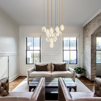 Ceramic Bloom Chandelier