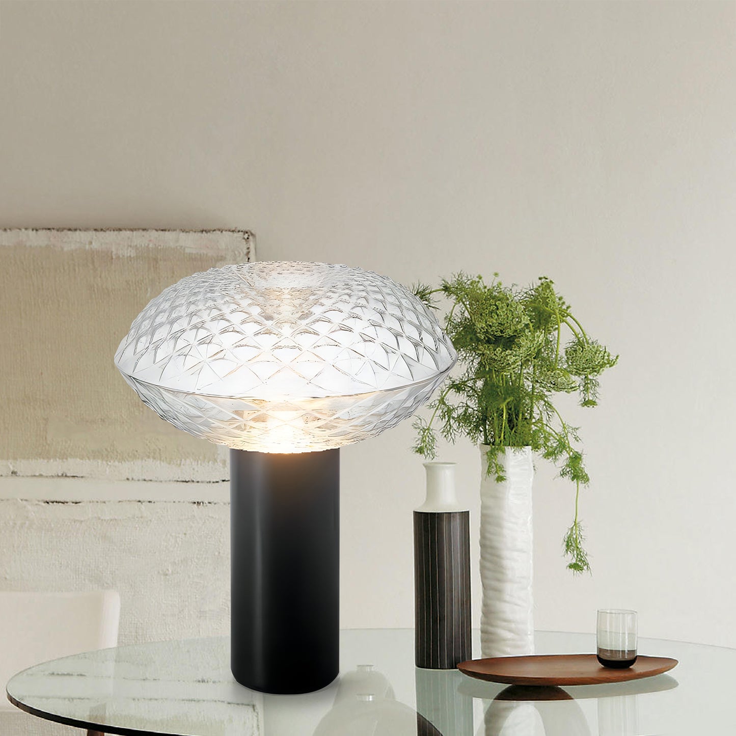 Cicla Glass Table Lamp