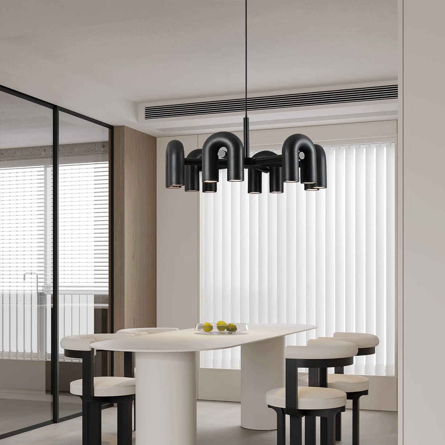 Cirkus Tube Chandelier