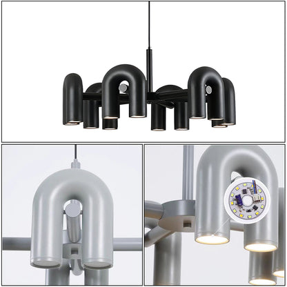 Cirkus Tube Chandelier