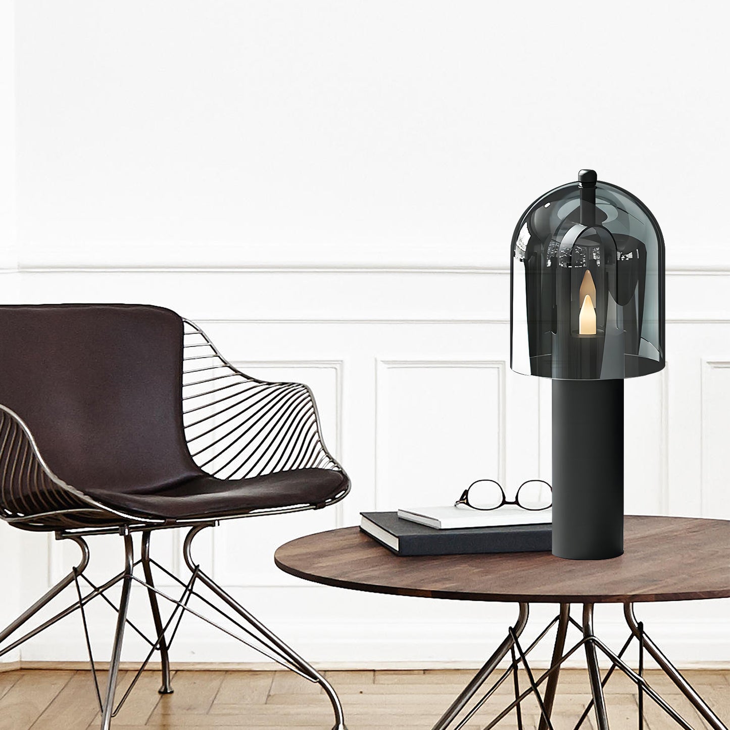 Clarine Curved Table Lamp