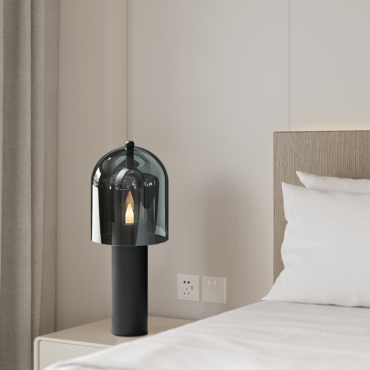 Clarine Curved Table Lamp