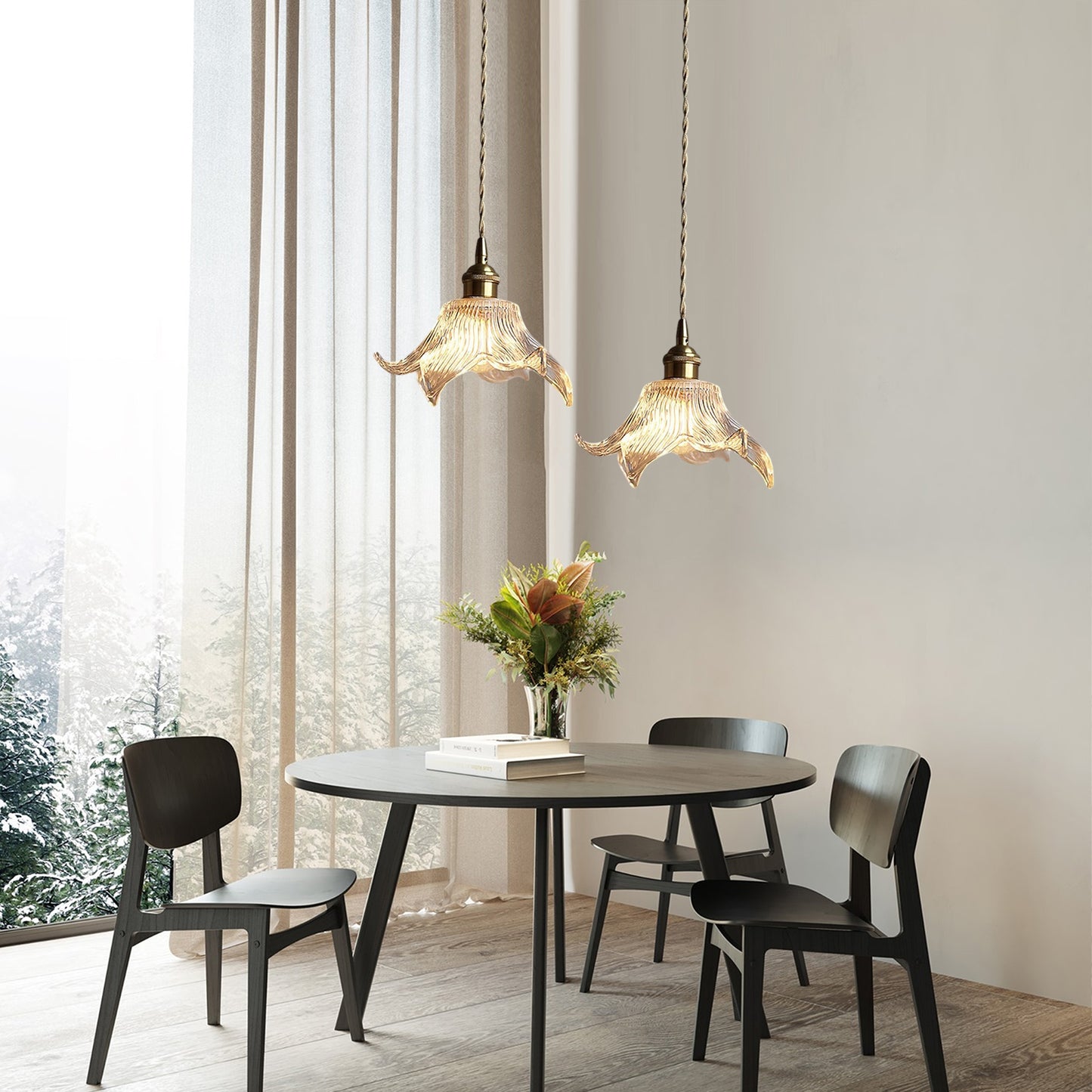 Clear Glass Pendant Lamp