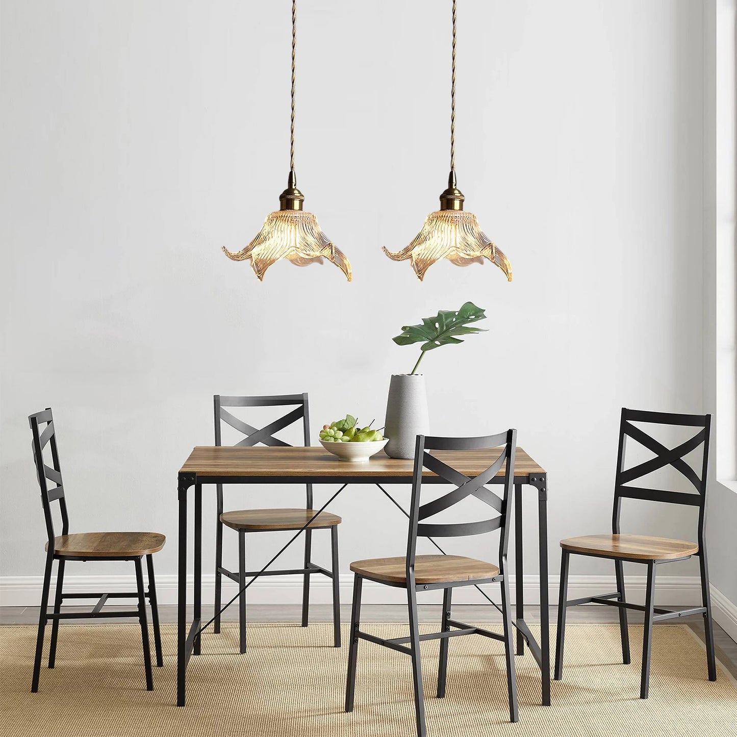 Clear Glass Pendant Lamp