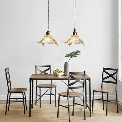 Clear Glass Pendant Lamp