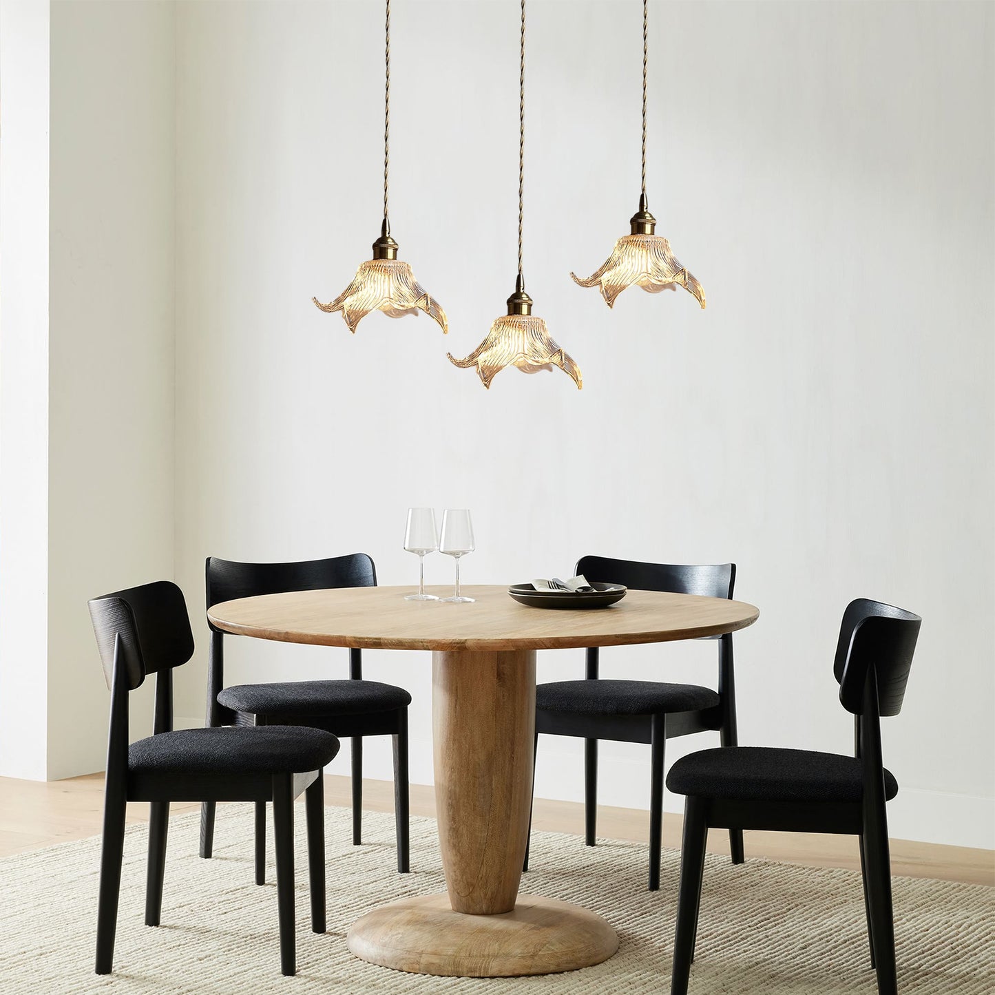 Clear Glass Pendant Lamp