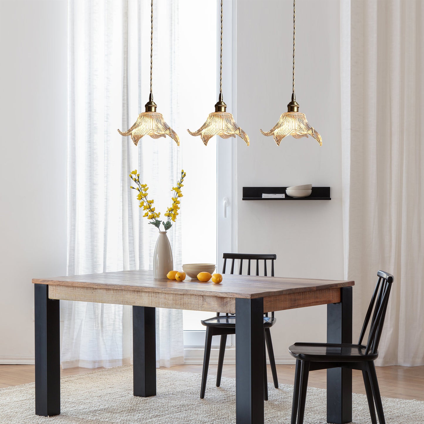 Clear Glass Pendant Lamp