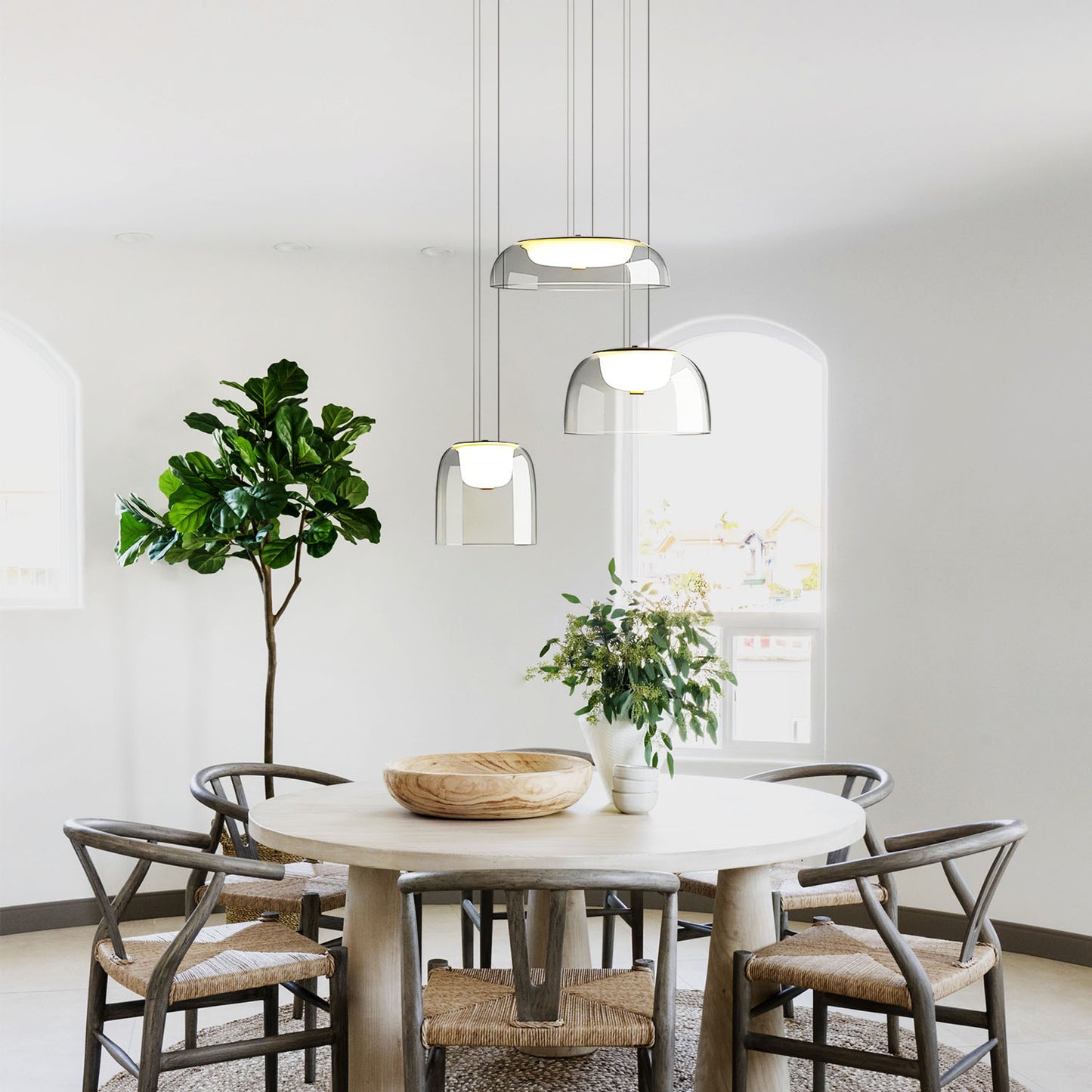 Clifton Glass Pendant Light