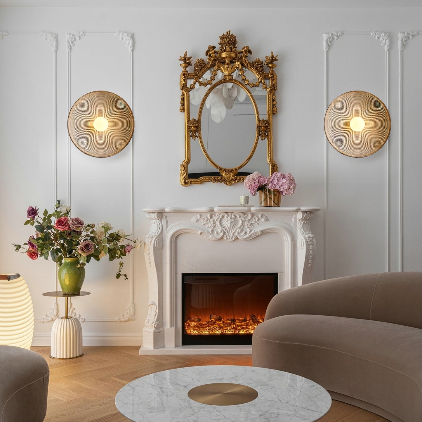 Concentric Circle Wall Lamp