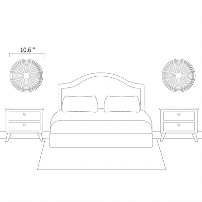 Concentric Circle Wall Lamp