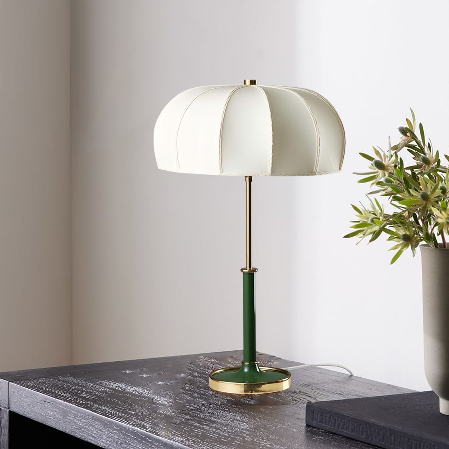 Crown Cloth Table Lamp