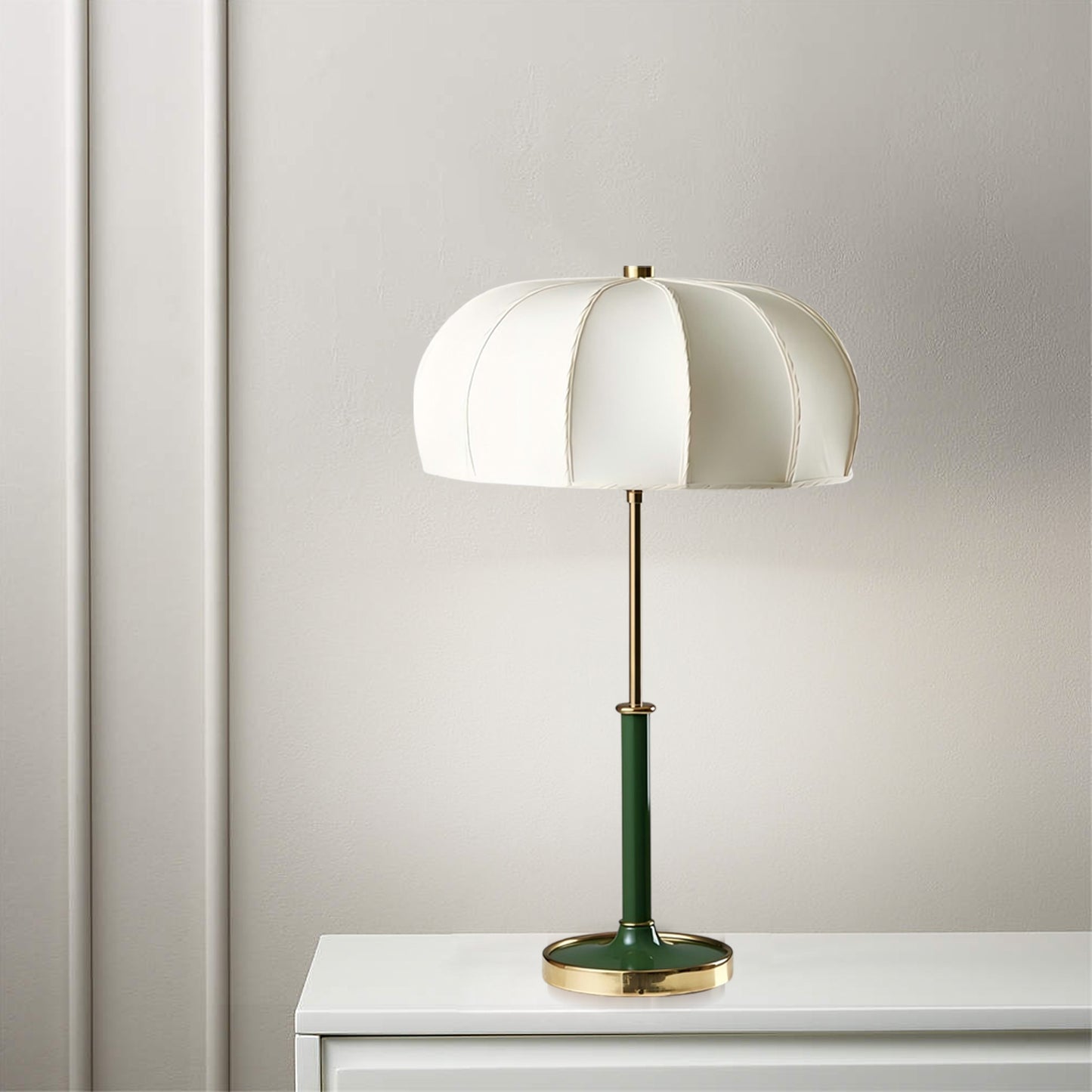 Crown Cloth Table Lamp