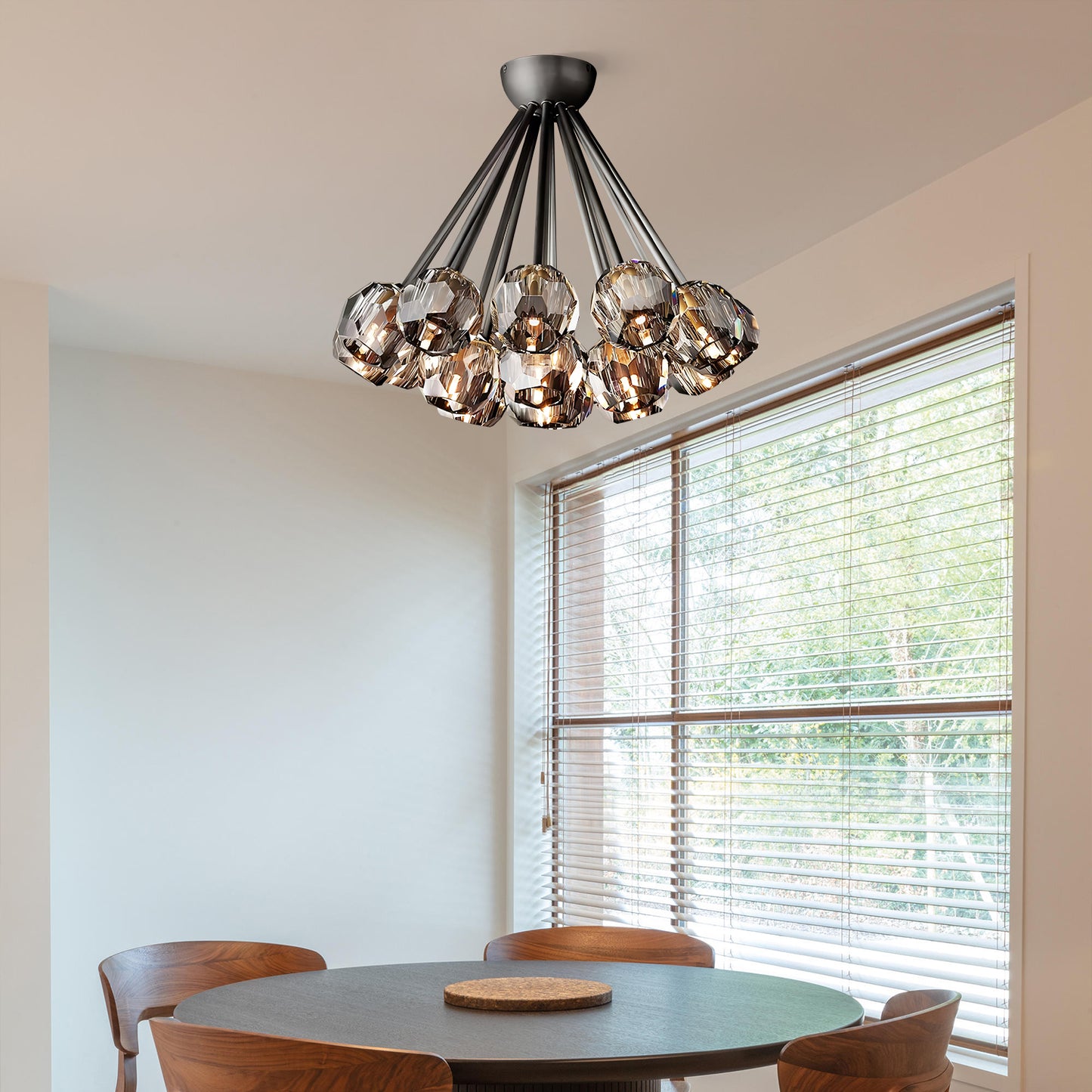 Crystal Ball Ceiling Light