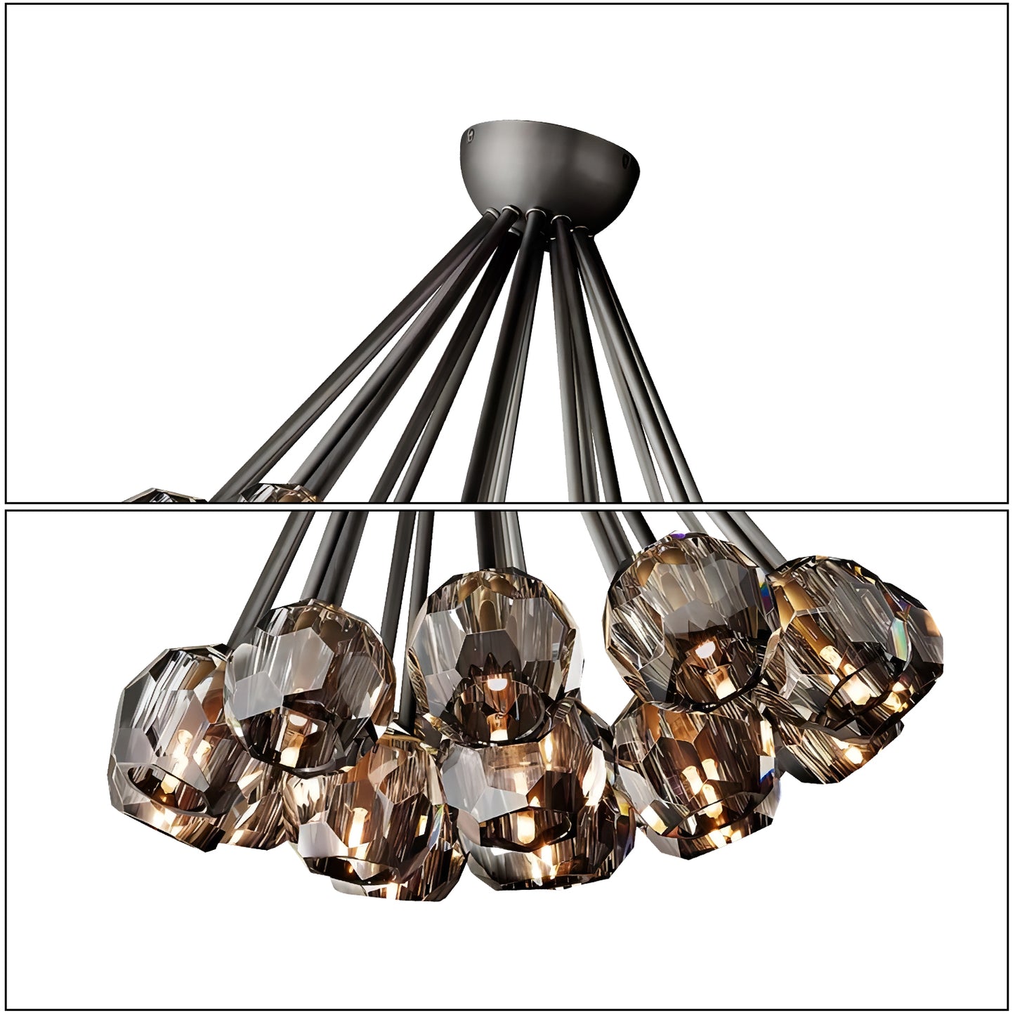 Crystal Ball Ceiling Light