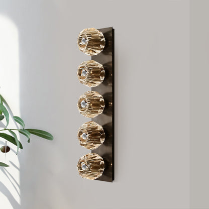 Crystal Ball Wall Sconce