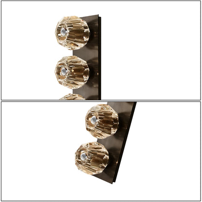 Crystal Ball Wall Sconce