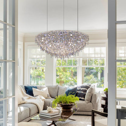 Crystal Dome Ambient Chandelier