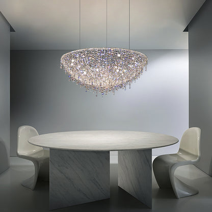 Crystal Dome Ambient Chandelier