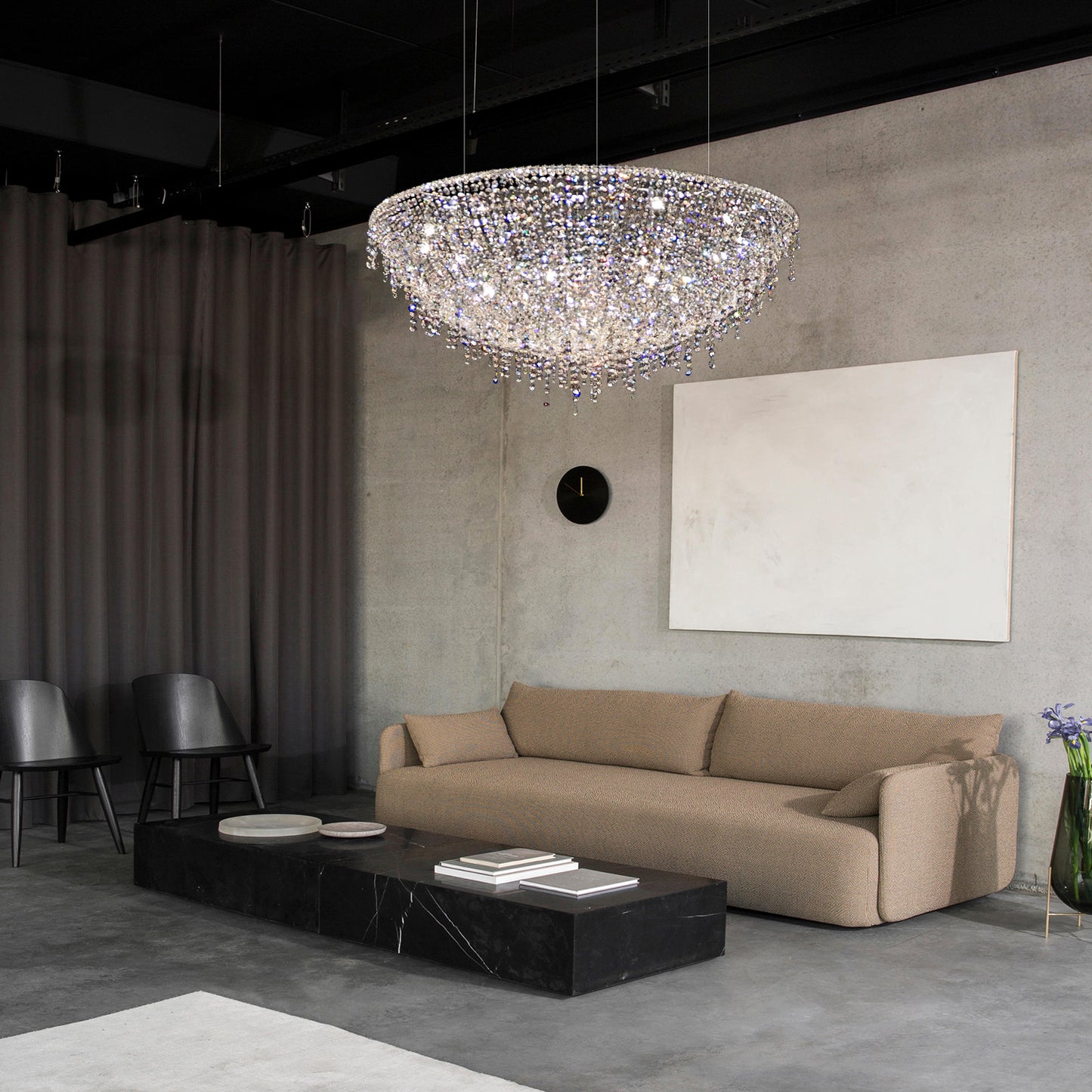 Crystal Dome Ambient Chandelier