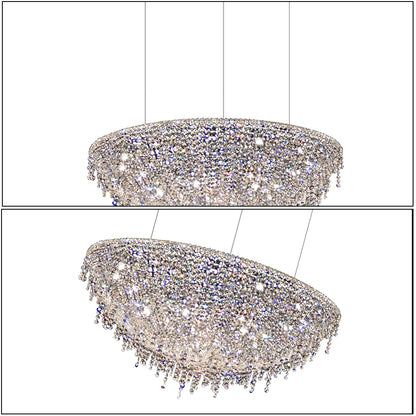 Crystal Dome Ambient Chandelier