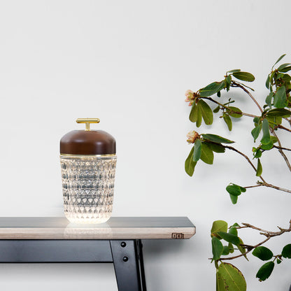 Crystal Pine Cone Table Lamp