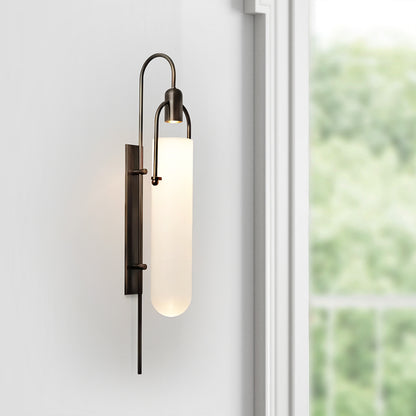 Curved Glass Wall Lamp