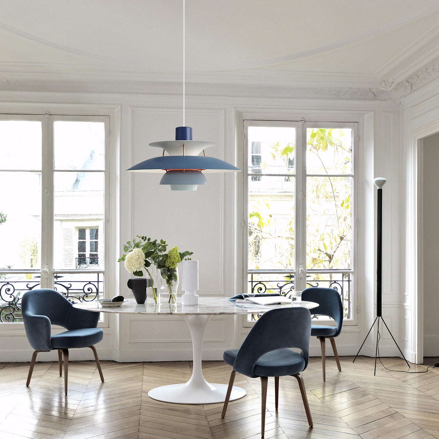 Danish Arc Pendant Lamp