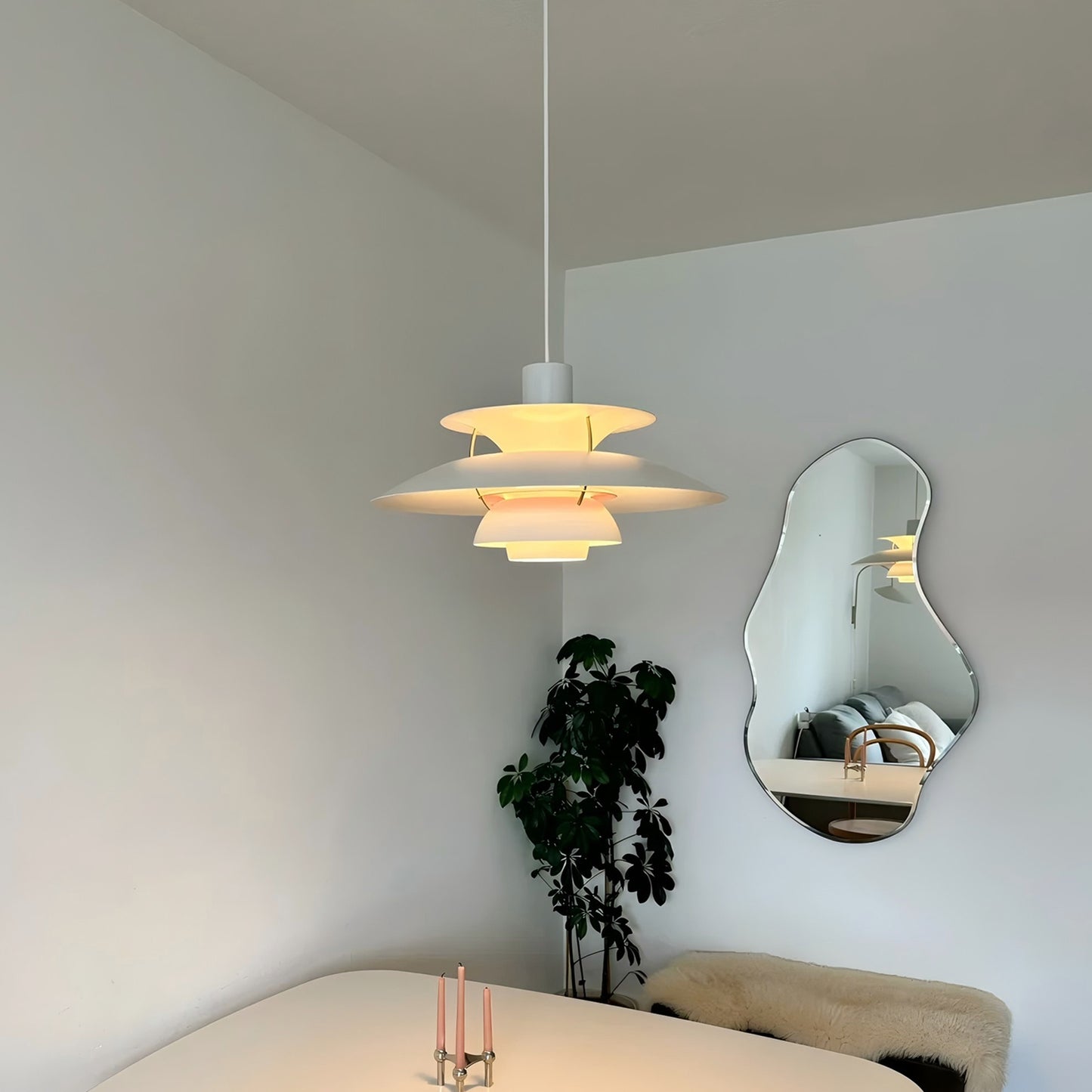 Danish Arc Pendant Lamp