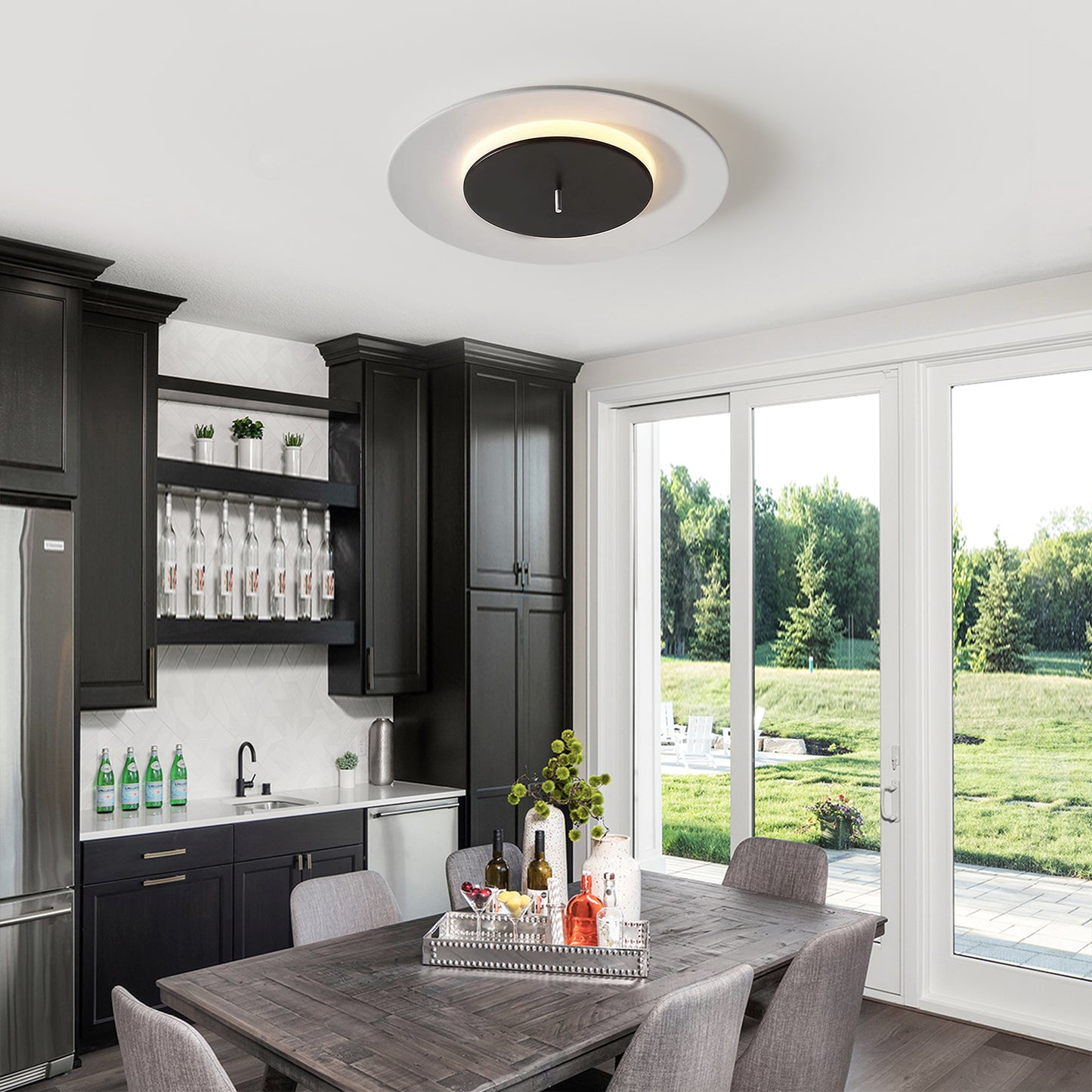 Danish UFO Ceiling Lamp