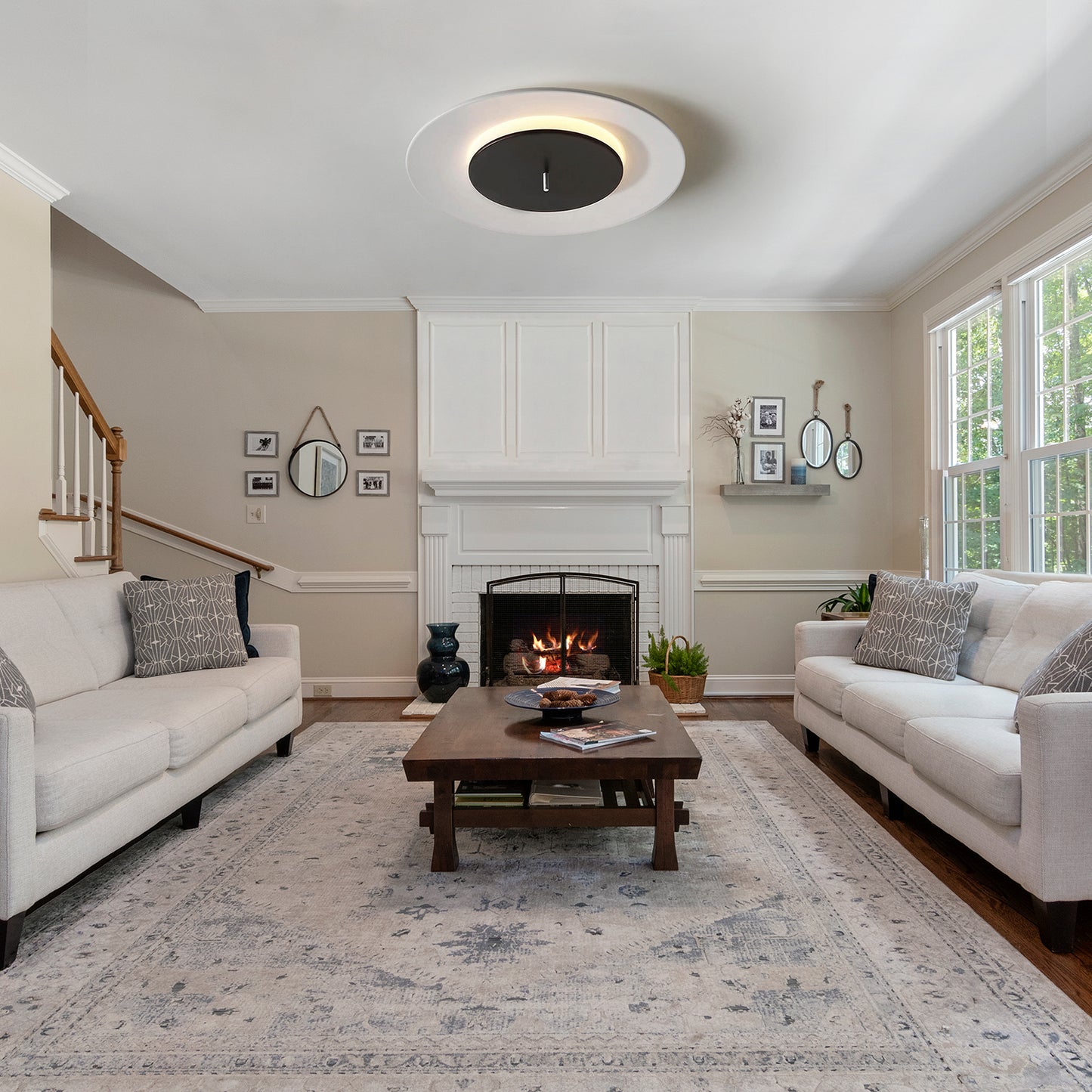 Danish UFO Ceiling Lamp