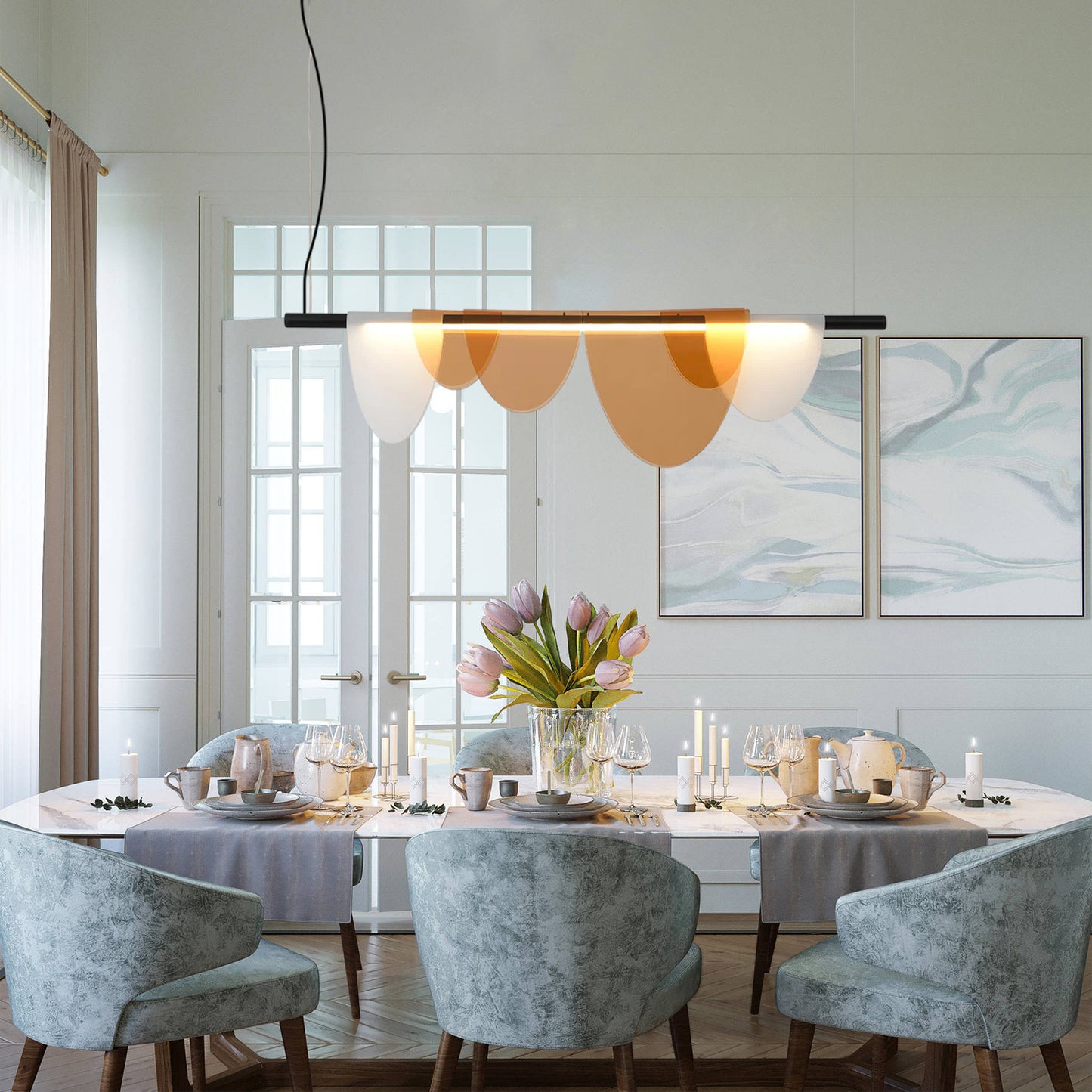 Dawn Linear Suspension Lamp