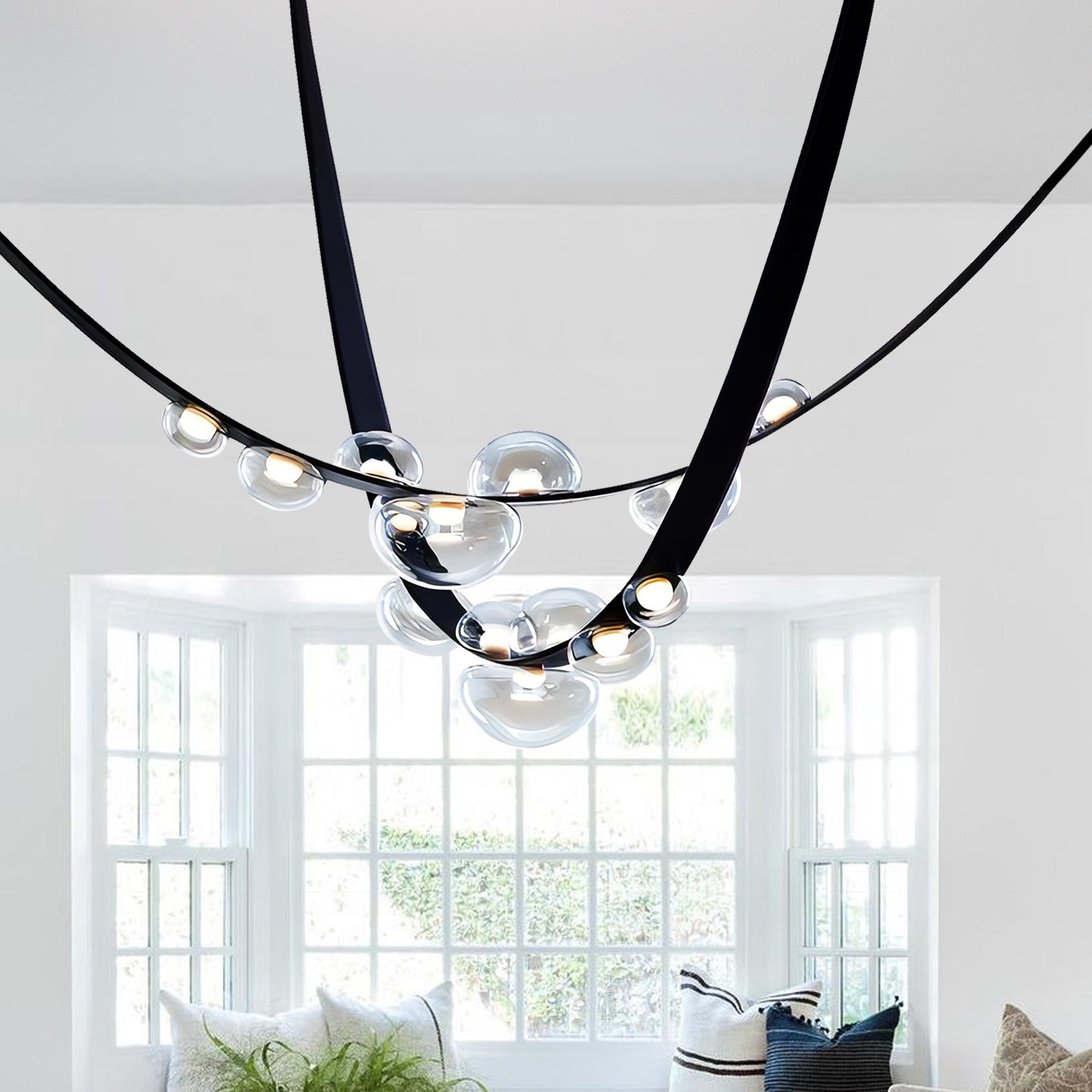 Dewdrop Glass Chandelier