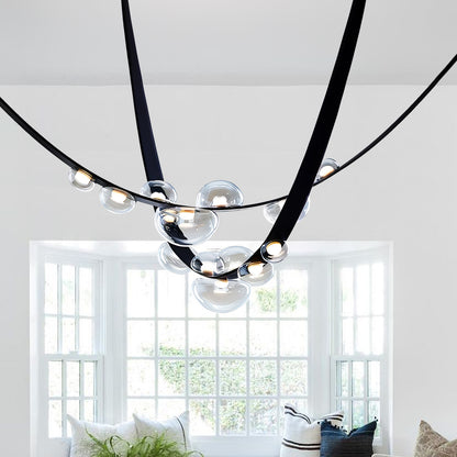 Dewdrop Glass Chandelier