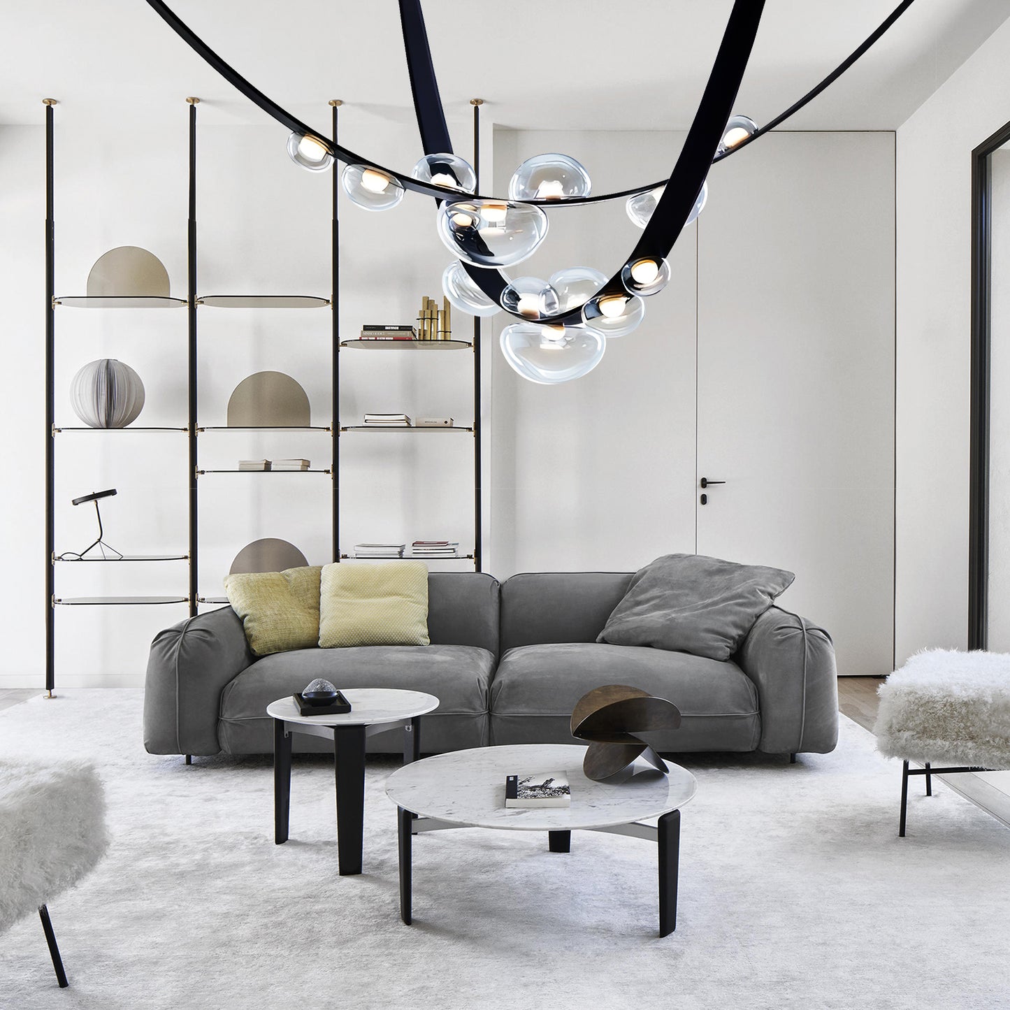 Dewdrop Glass Chandelier