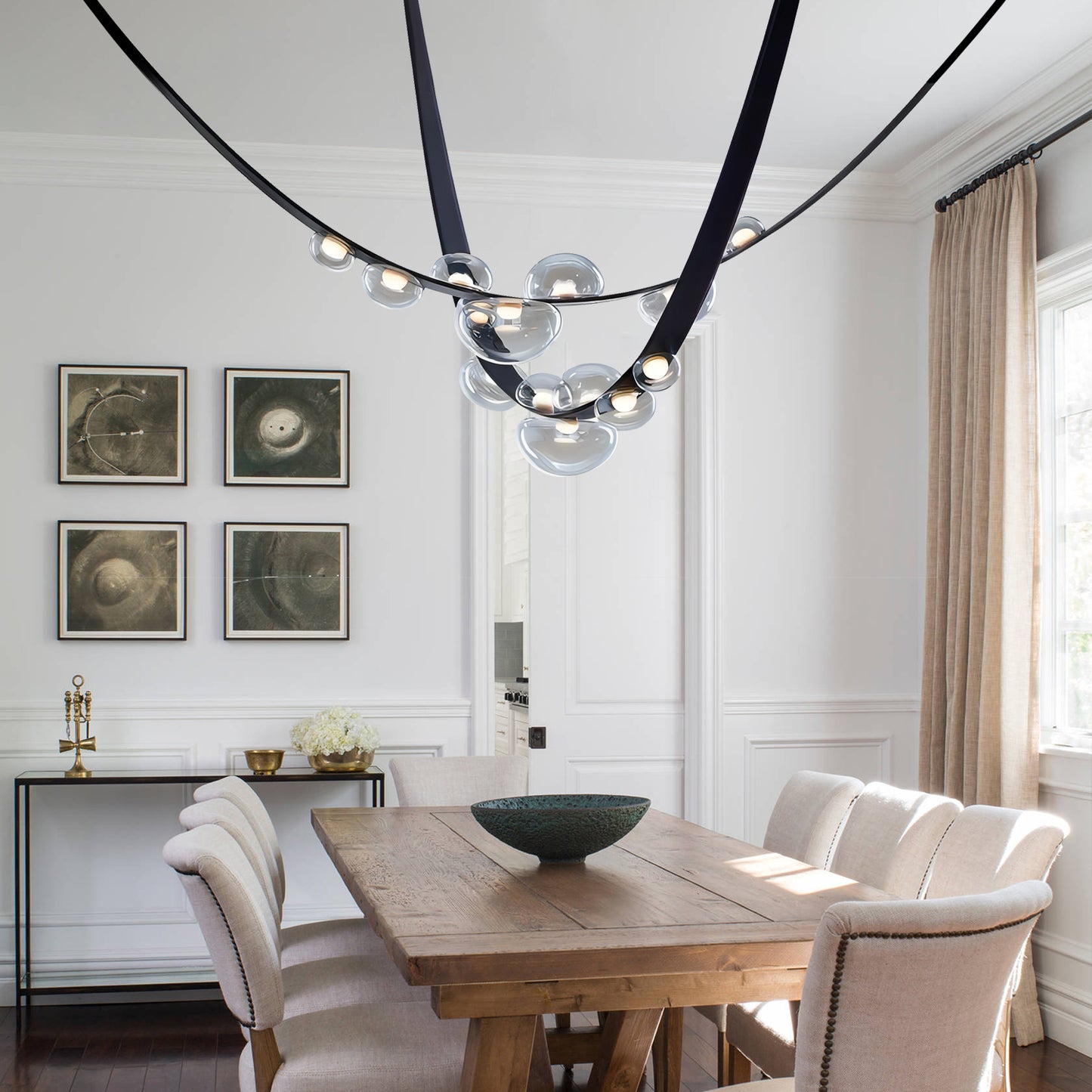 Dewdrop Glass Chandelier