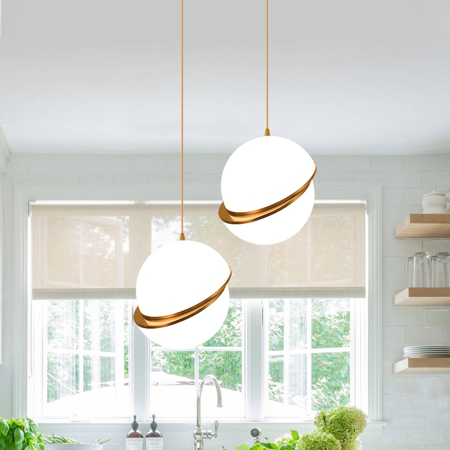 Dislocation Moon Pendant Lamp