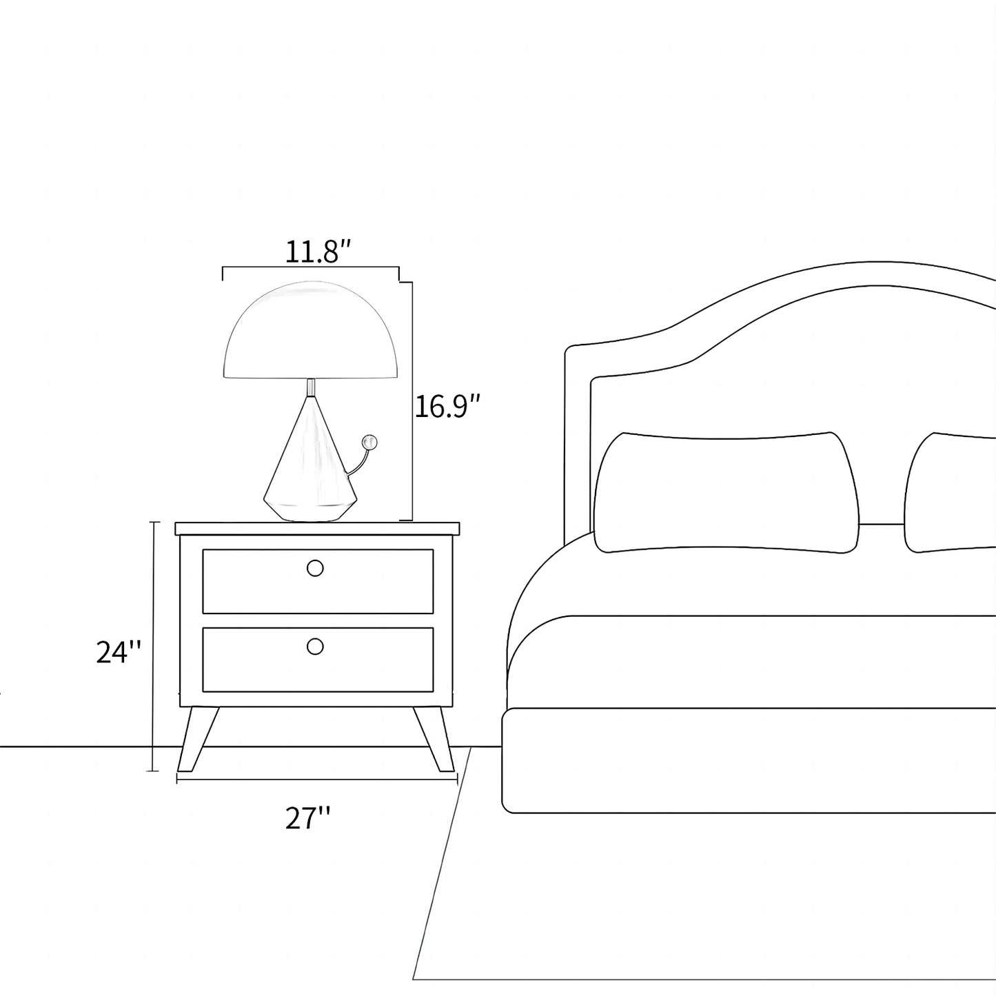 Divine Curve Table Lamp