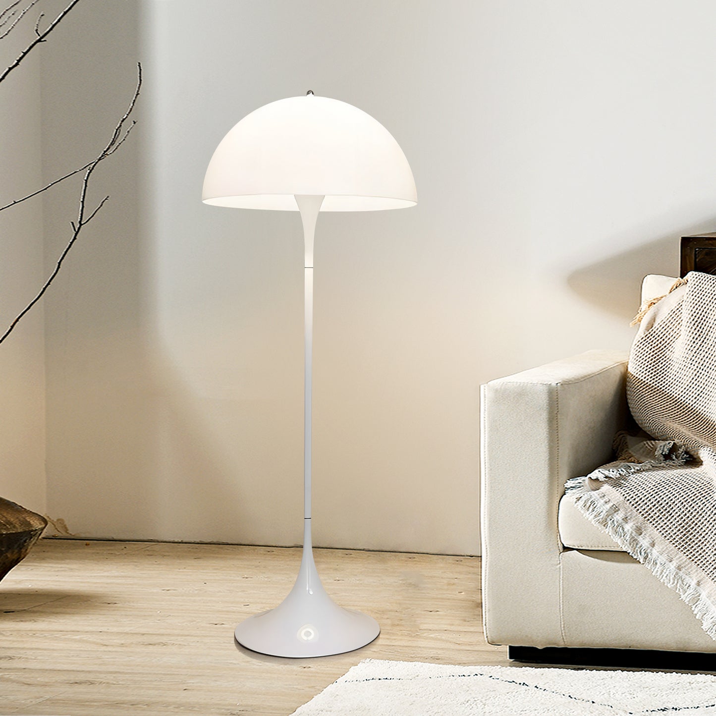 Dome Mushroom Floor Lamp