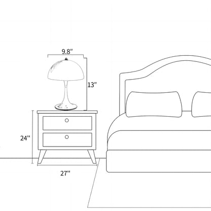 Dome Mushroom Table Lamp
