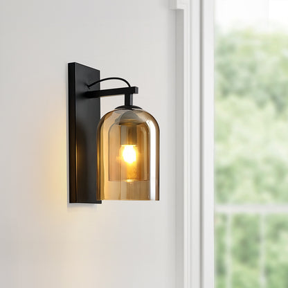 Double Glass Sconce