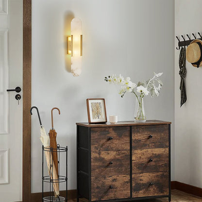 Elongated Alabaster Sconce