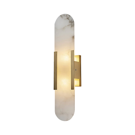 Elongated Alabaster Sconce