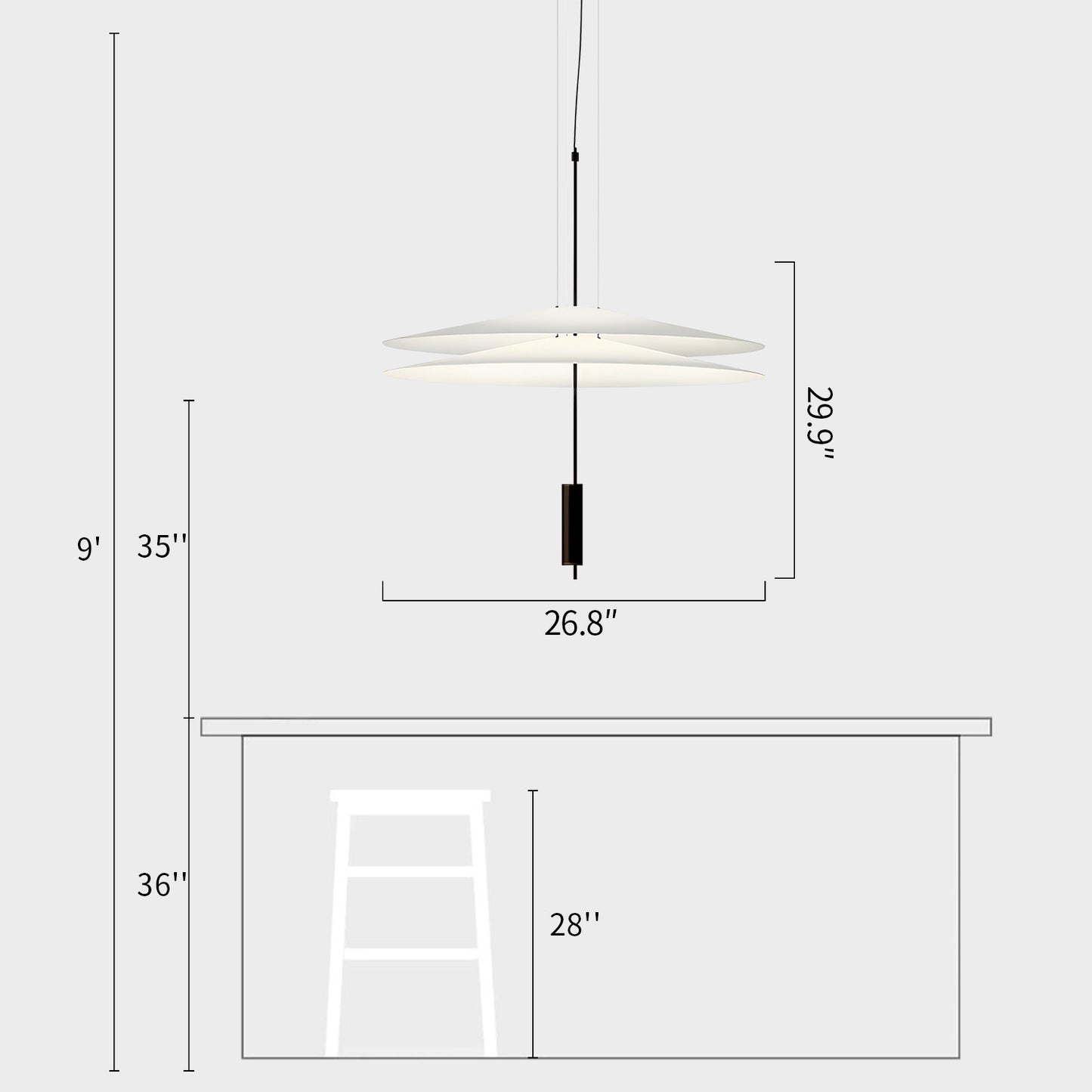 Flamingo Bird Pendant Light