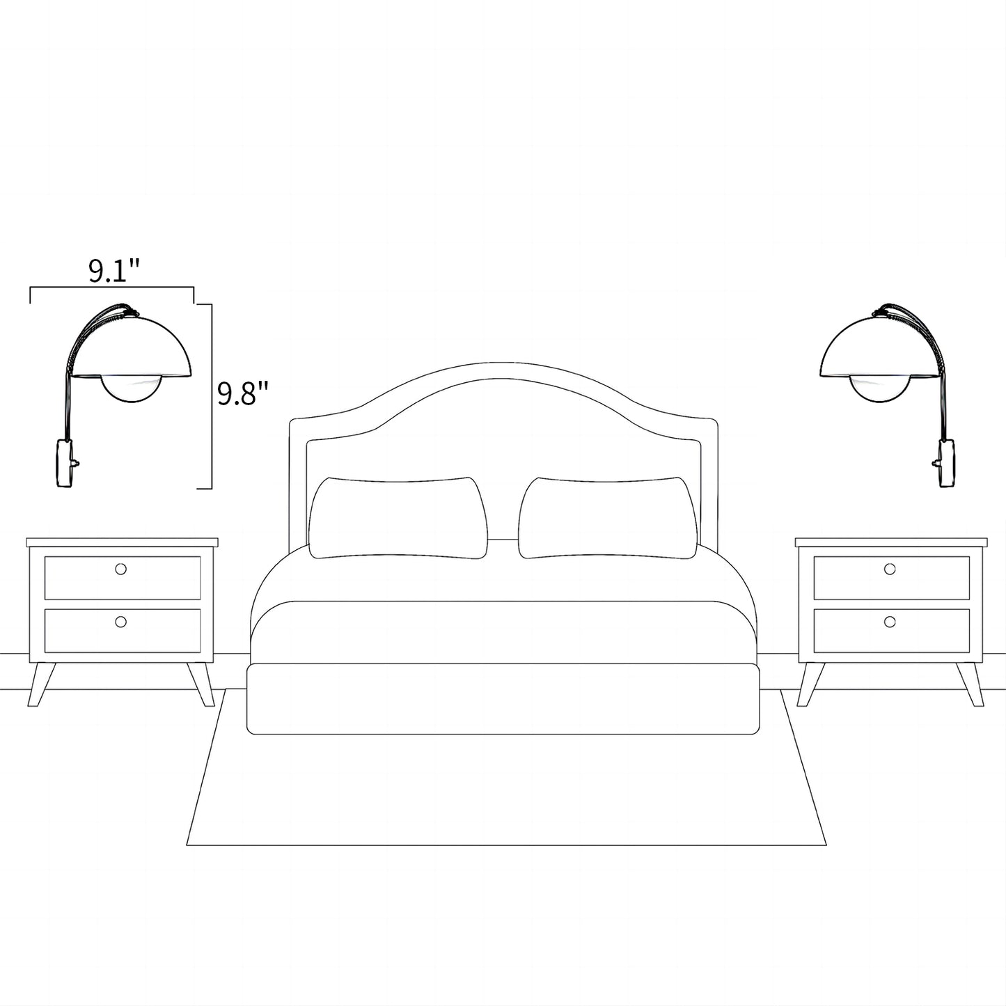 Flower Bud Wall Lamp