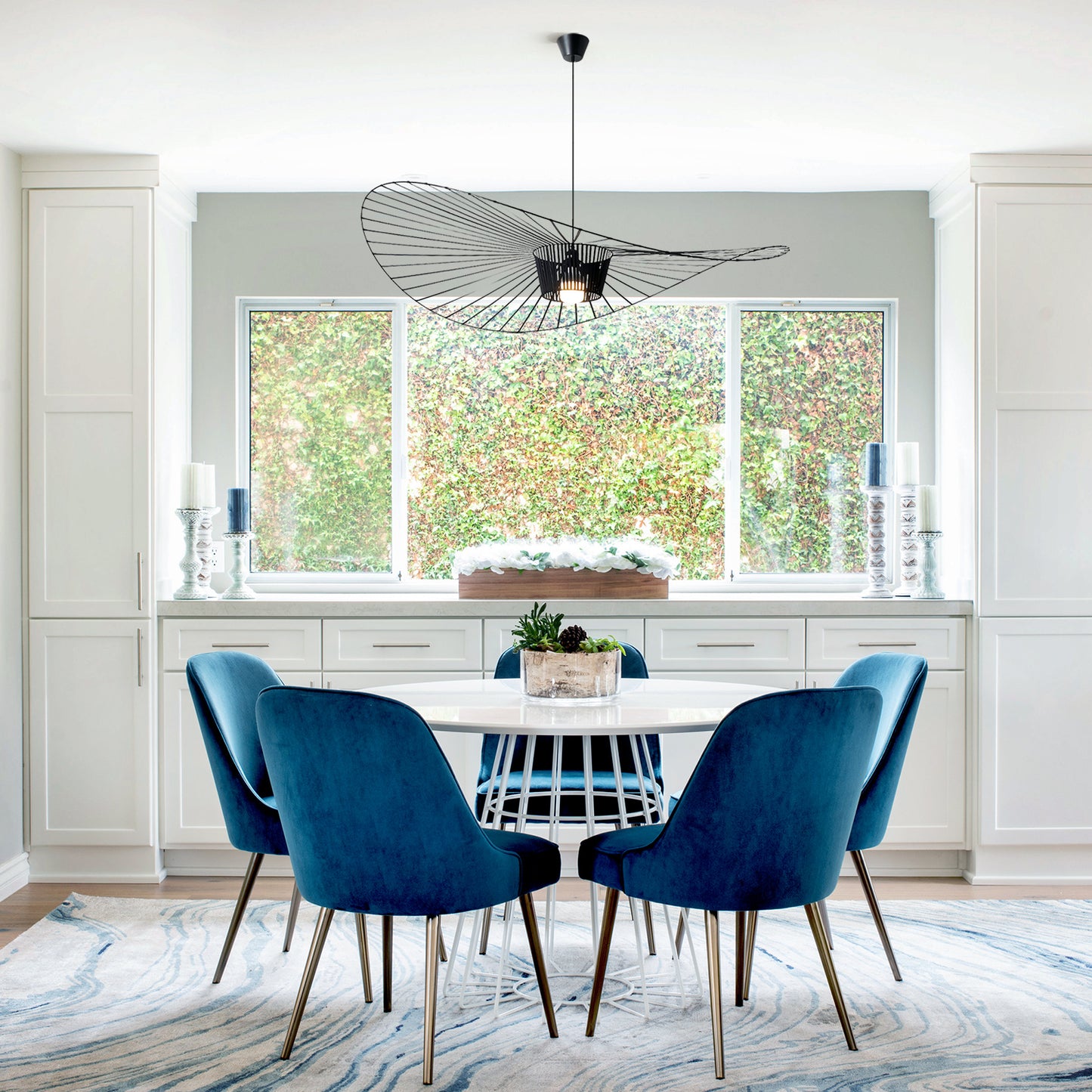 French Straw Hat Pendant