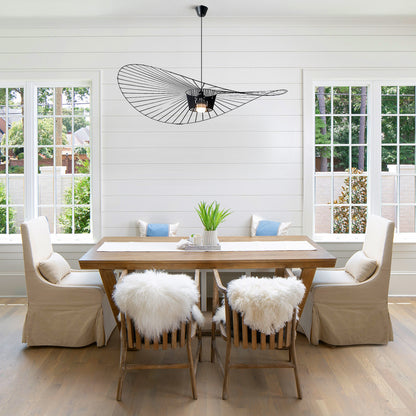 French Straw Hat Pendant