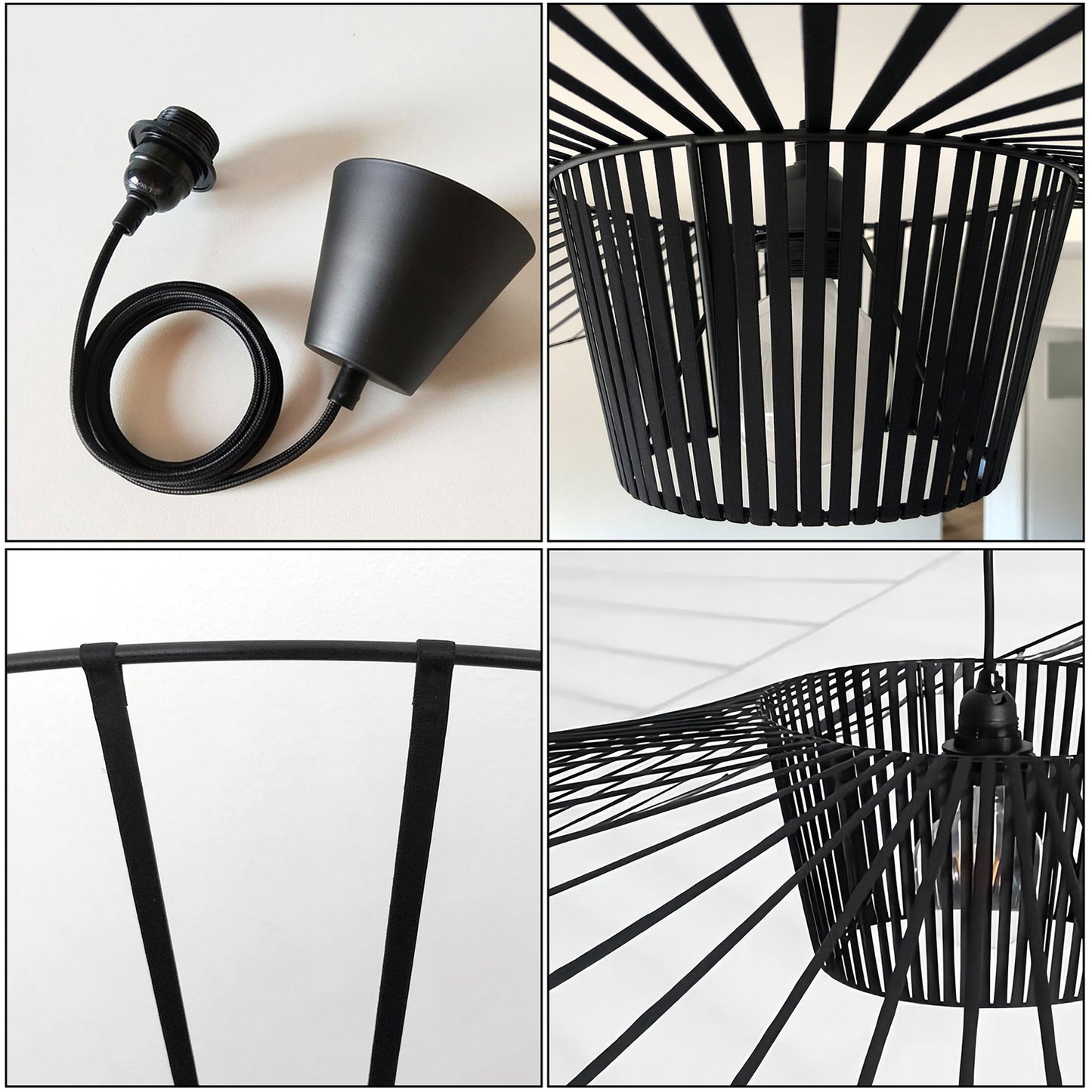 French Straw Hat Pendant