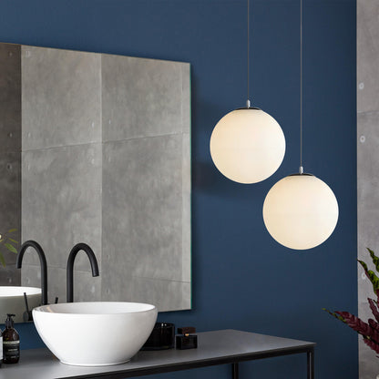 Frosted Globe Pendant